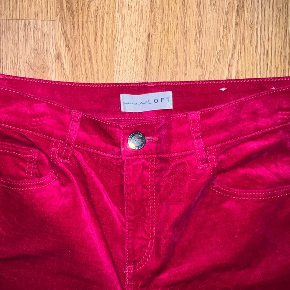 LOFT Velvet Jeans - Picture 4 of 6